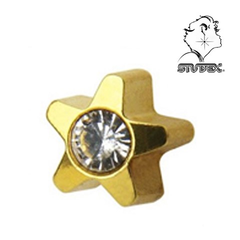 207310_Pendiente_Estrella_piedra_dorada_3mm